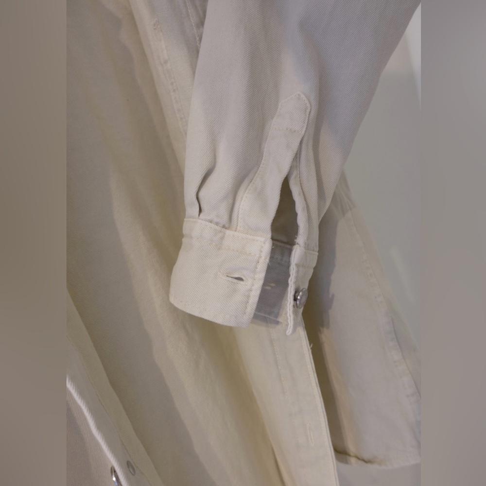 H&M White Jeans Men's Jacket - Picture 6 of 6